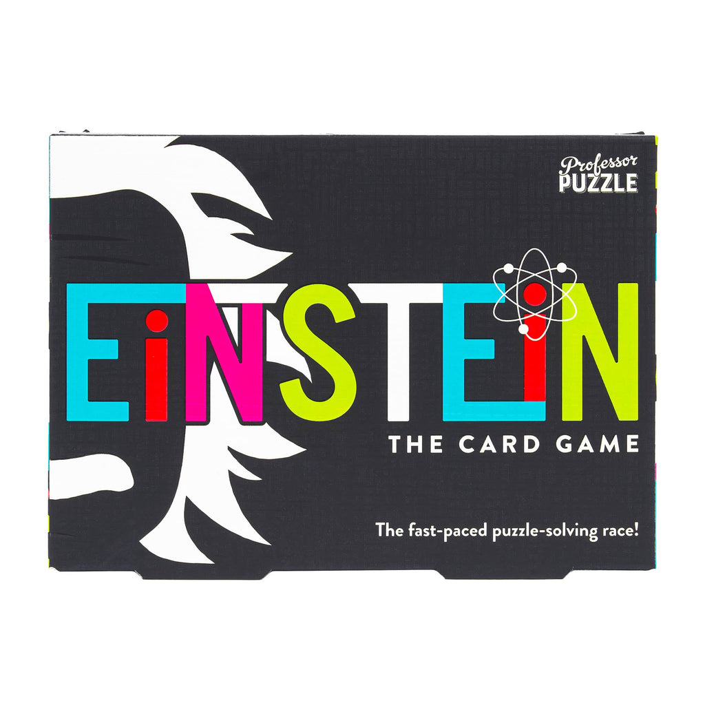 Professor Puzzle Einstein Card Game - 160 Cards, 8 Categories