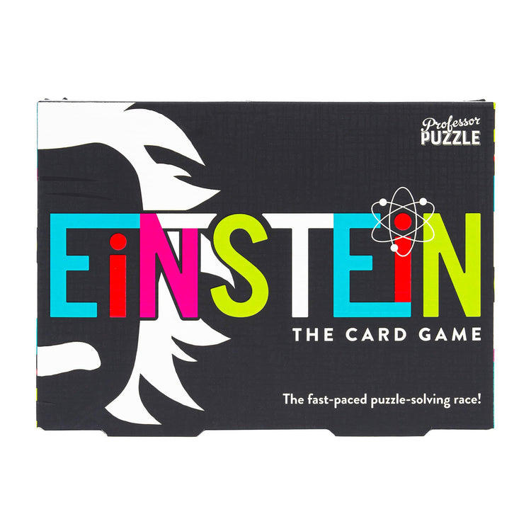 Professor Puzzle Einstein Card Game - 160 Cards, 8 Categories