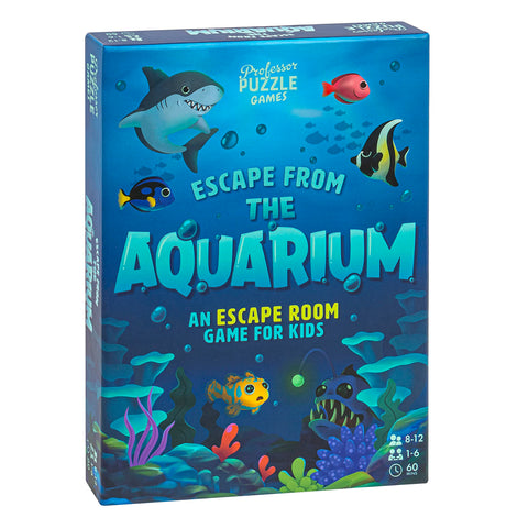 Professor Puzzle Aquarium - 11-Puzzle Kids' Escape Adventure