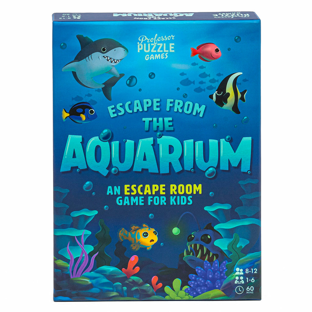 Professor Puzzle Aquarium - 11-Puzzle Kids' Escape Adventure