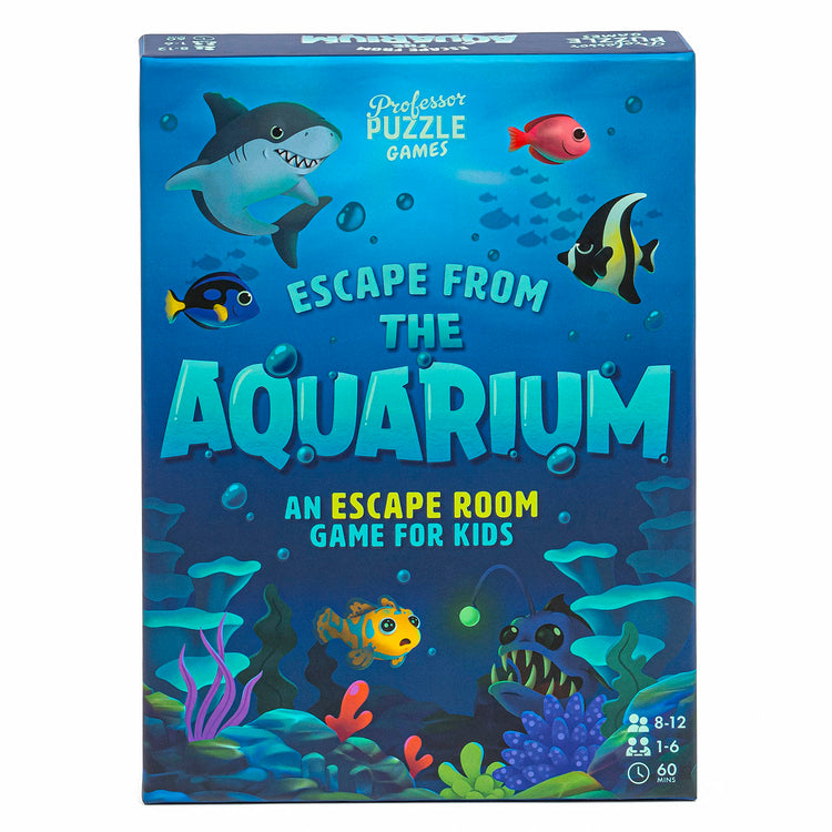 Professor Puzzle Aquarium - 11-Puzzle Kids' Escape Adventure