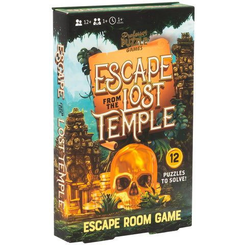 Professor Puzzle Lost Temple - 12-Puzzle Treasure Escape Game