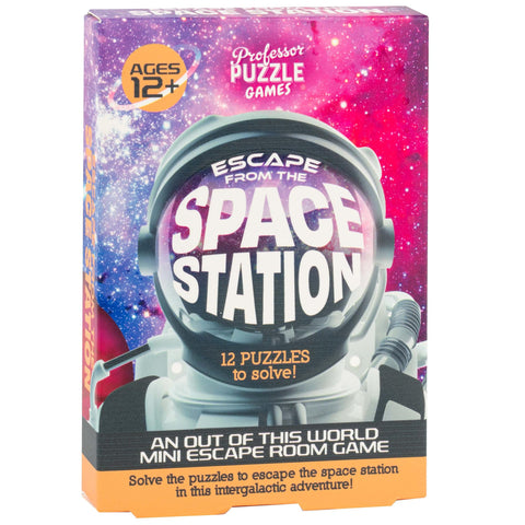 Professor Puzzle Space Station - 12-Puzzle Sci-Fi Escape Game