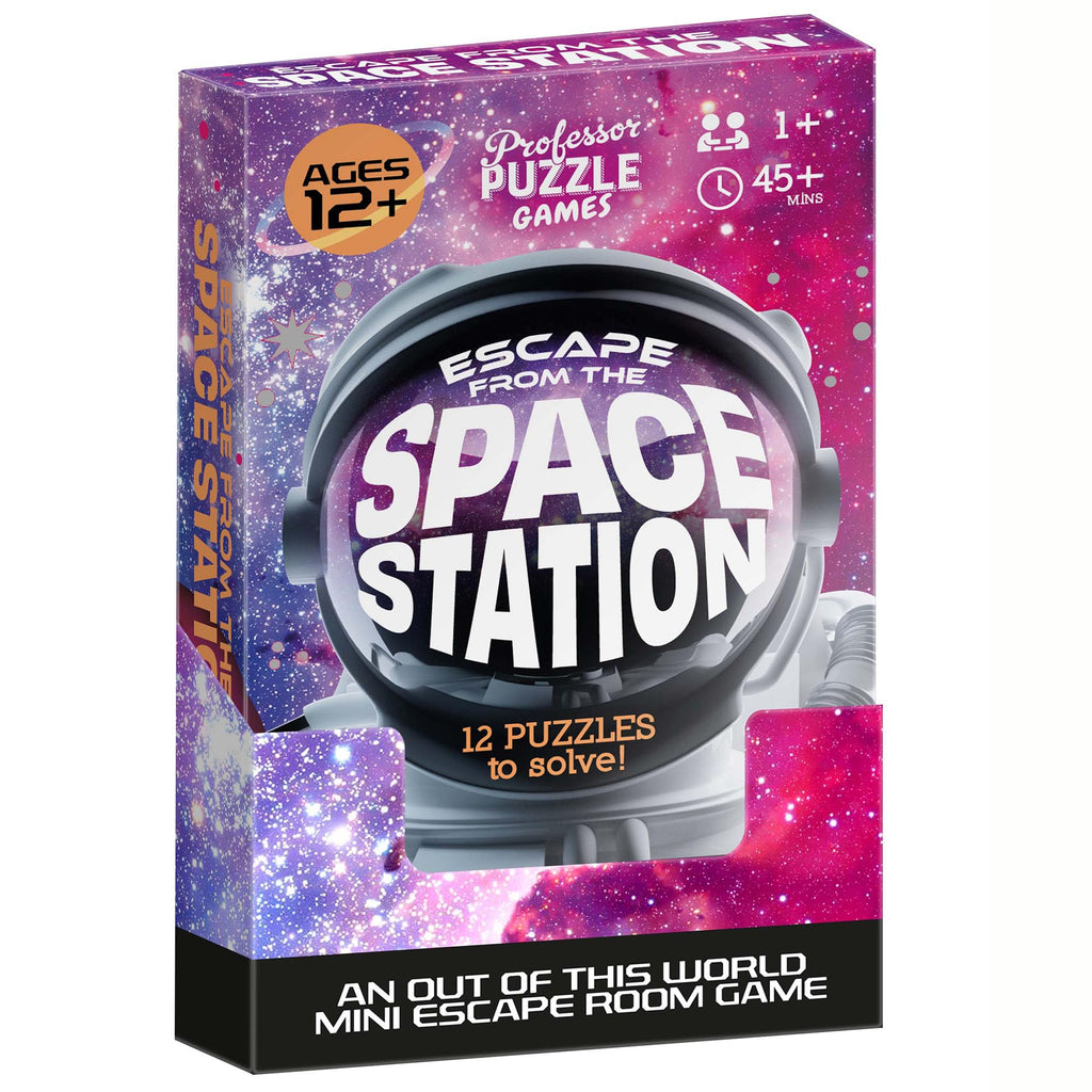 Professor Puzzle Space Station - 12-Puzzle Sci-Fi Escape Game