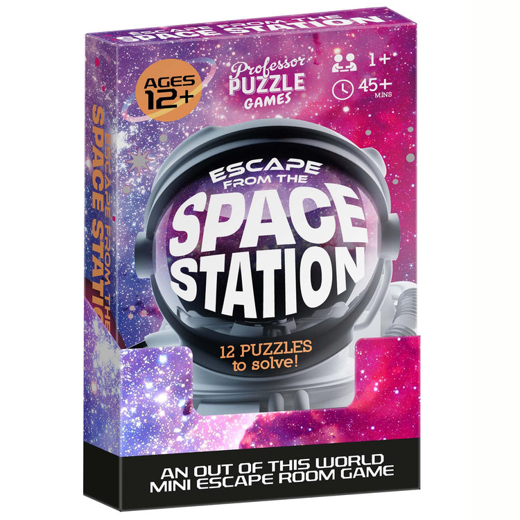Professor Puzzle Space Station - 12-Puzzle Sci-Fi Escape Game