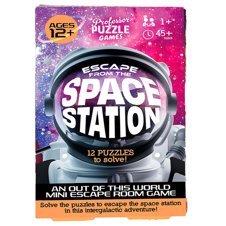 Professor Puzzle Space Station - 12-Puzzle Sci-Fi Escape Game