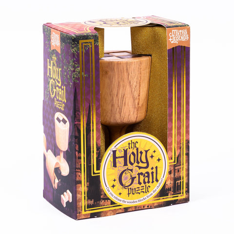 Professor Puzzle Holy Grail - Wooden Chalice Brainteaser
