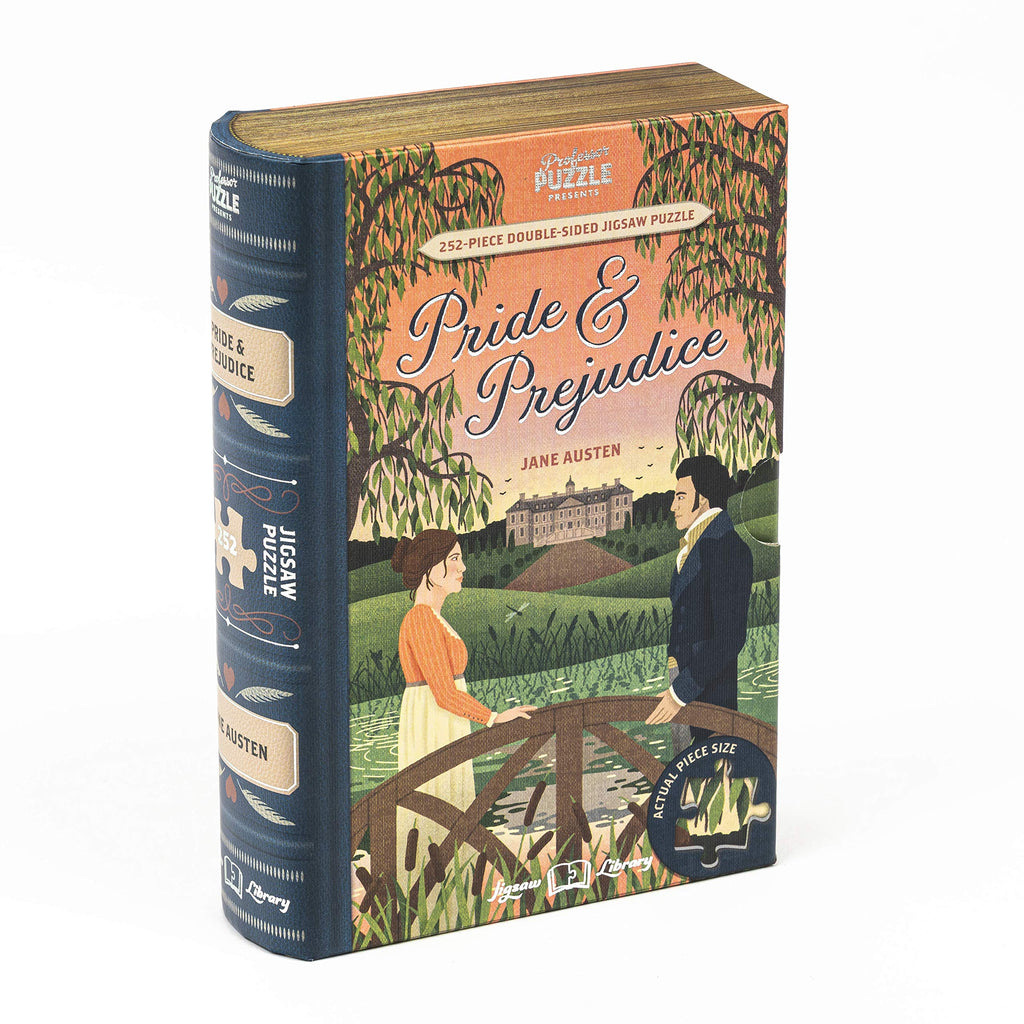 Professor Puzzle Pride & Prejudice - 252-Piece 2-Sided Puzzle