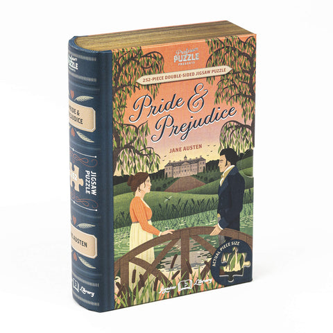 Professor Puzzle Pride & Prejudice - 252-Piece 2-Sided Puzzle