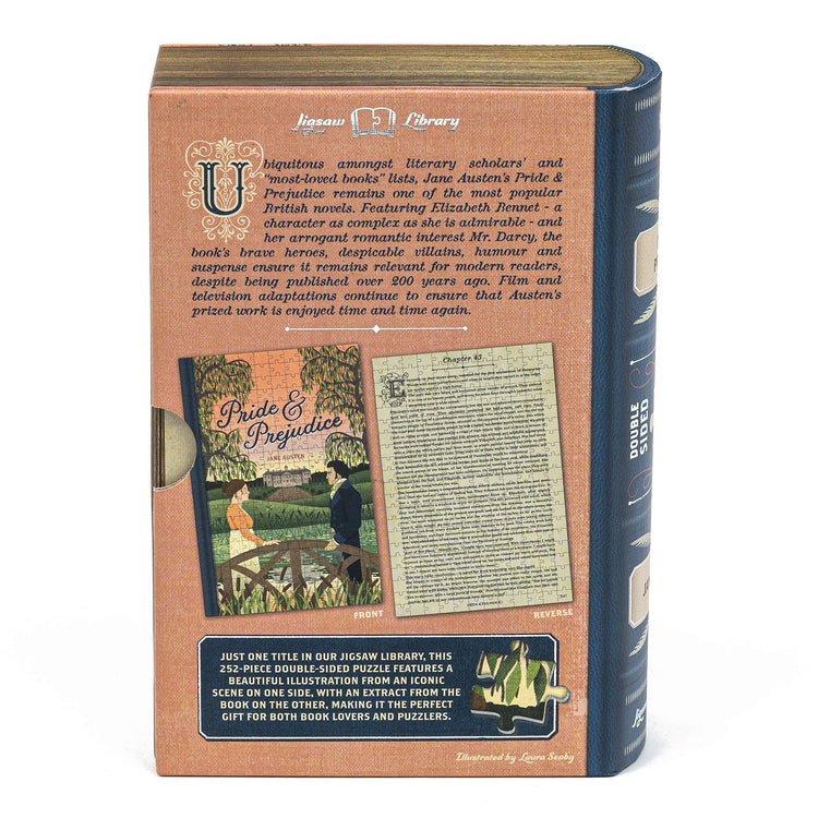 Professor Puzzle Pride & Prejudice - 252-Piece 2-Sided Puzzle