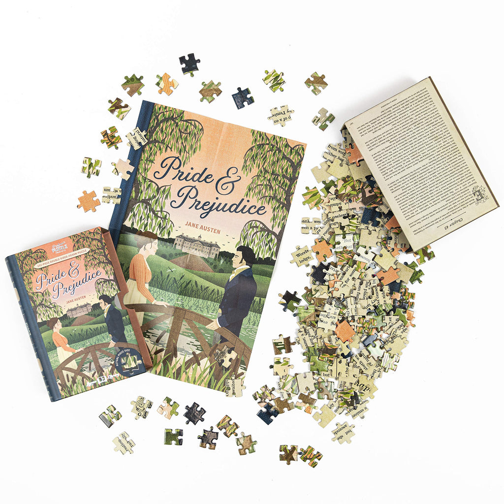 Professor Puzzle Pride & Prejudice - 252-Piece 2-Sided Puzzle