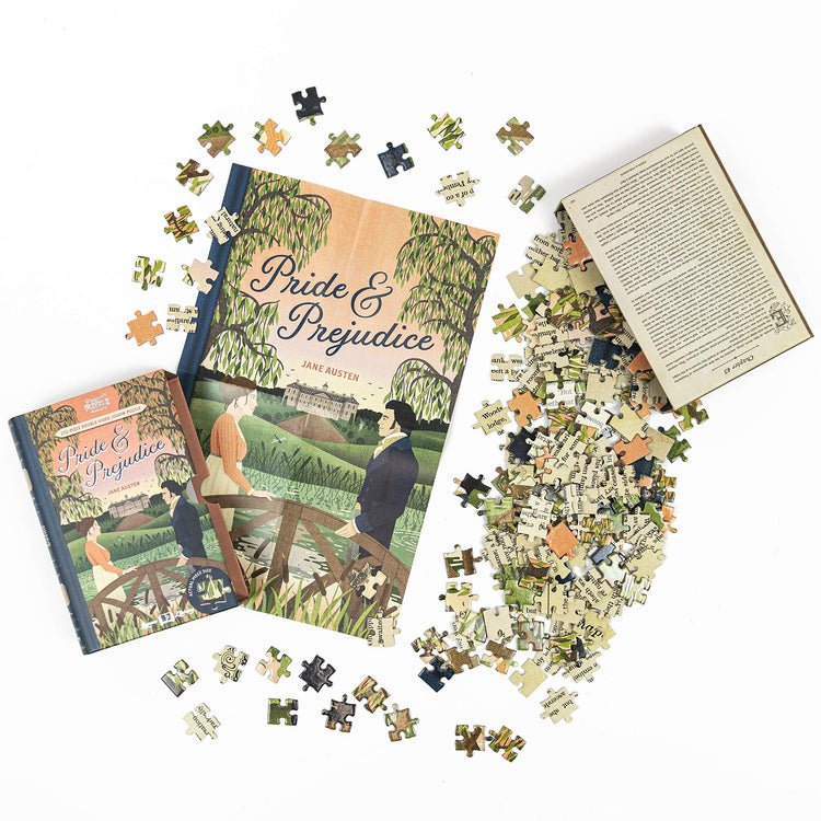 Professor Puzzle Pride & Prejudice - 252-Piece 2-Sided Puzzle