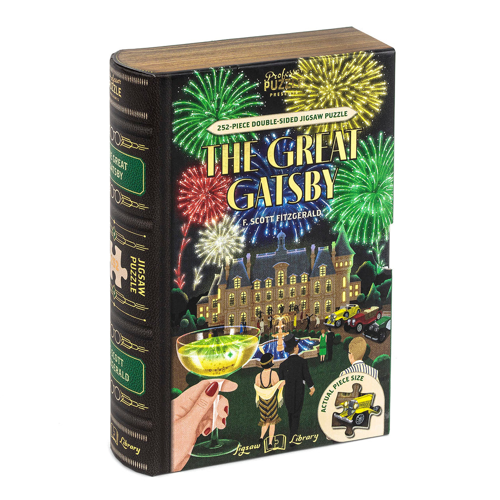 Professor Puzzle The Great Gatsby - 252-Piece 2-Sided Puzzle