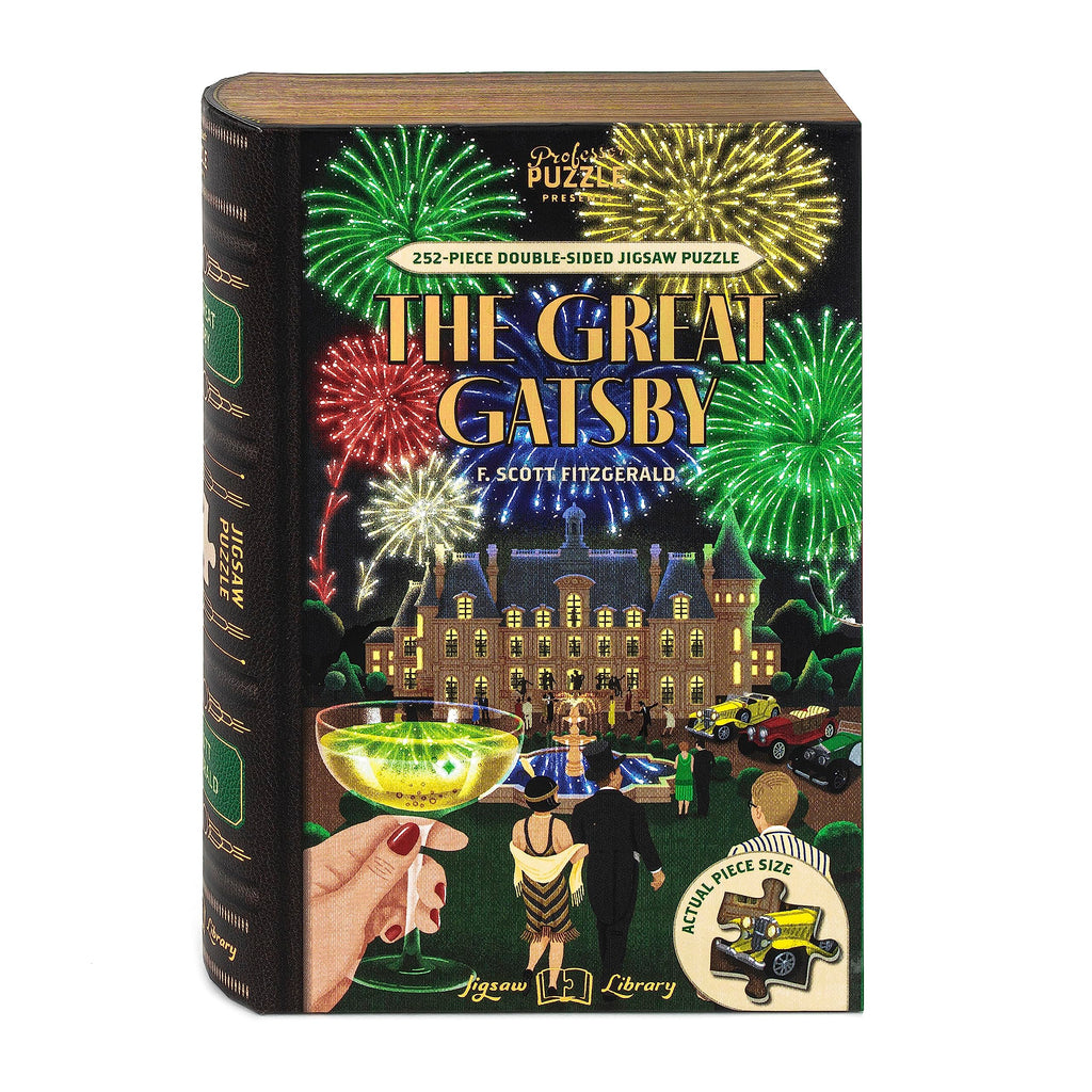 Professor Puzzle The Great Gatsby - 252-Piece 2-Sided Puzzle