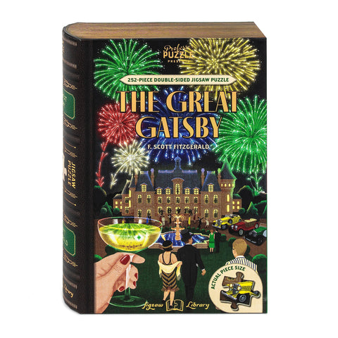Professor Puzzle The Great Gatsby - 252-Piece 2-Sided Puzzle