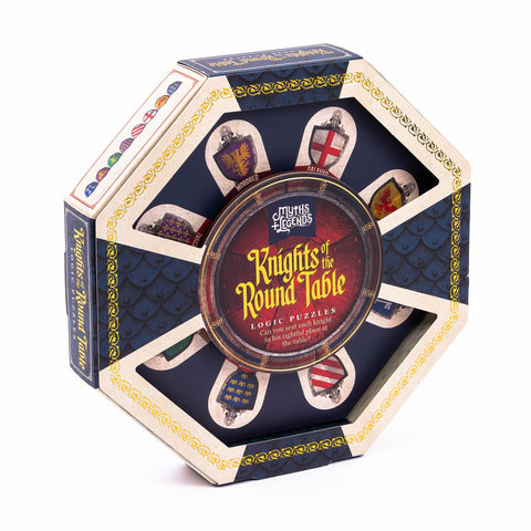 Knights of The Round Table - Solve 8 Wooden Logic Puzzles