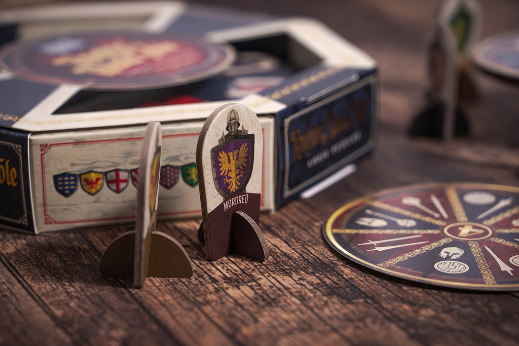 Knights of The Round Table - Solve 8 Wooden Logic Puzzles