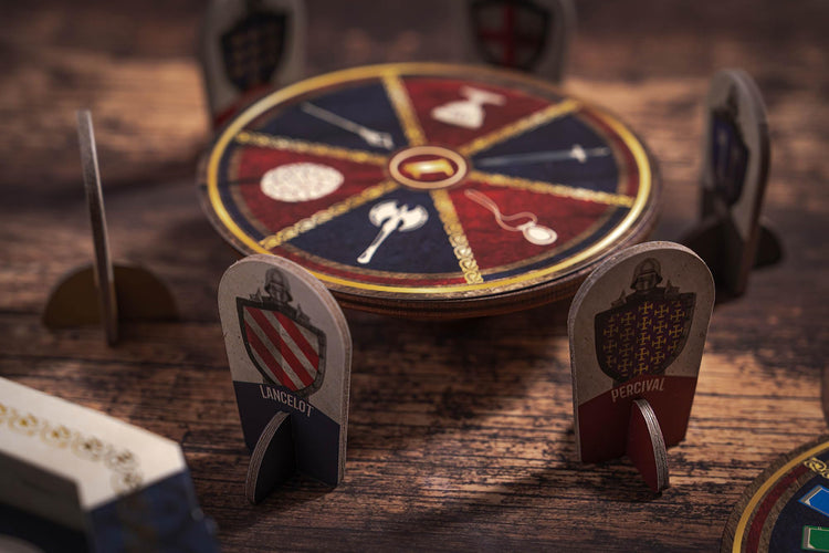 Knights of The Round Table - Solve 8 Wooden Logic Puzzles