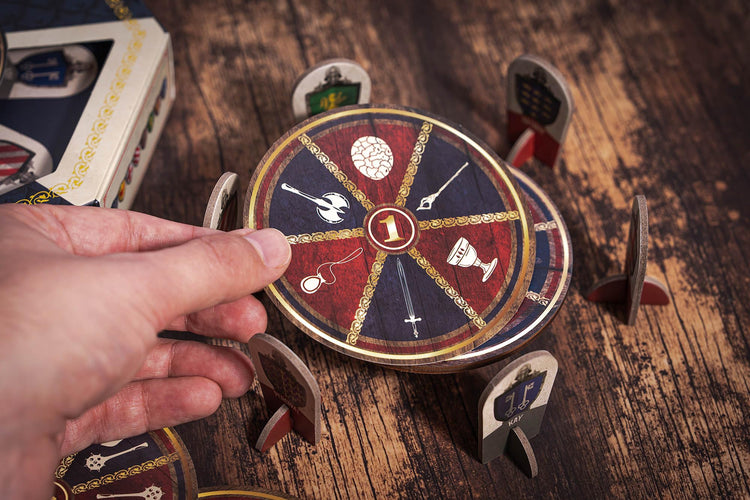Knights of The Round Table - Solve 8 Wooden Logic Puzzles