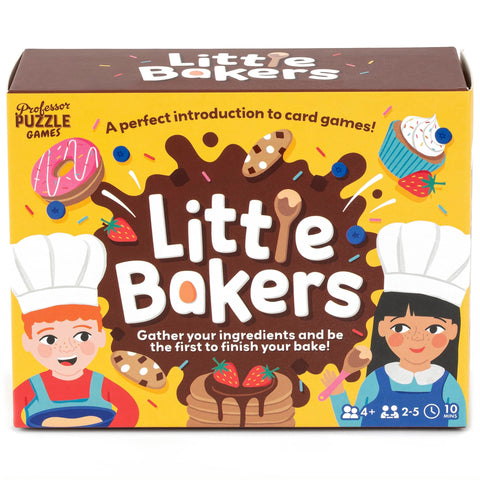 Professor Puzzle: Little Bakers - Collect Ingredients to Bake