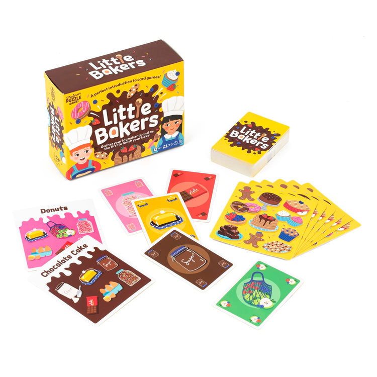 Professor Puzzle: Little Bakers - Collect Ingredients to Bake