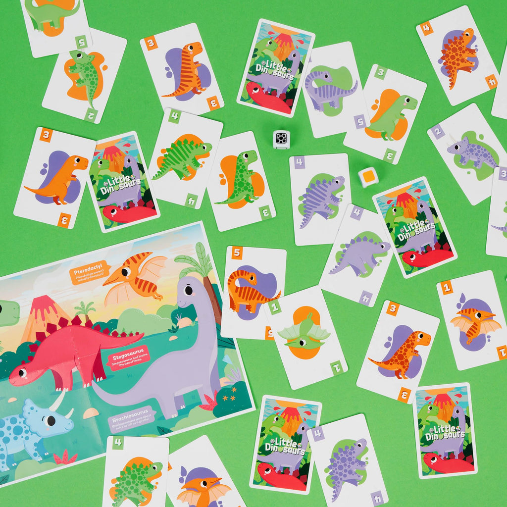 Professor Puzzle: Little Dinosaurs - Roll Dice & Match Dinos