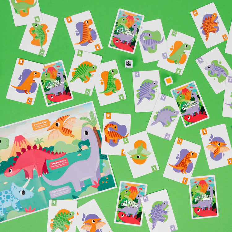 Professor Puzzle: Little Dinosaurs - Roll Dice & Match Dinos