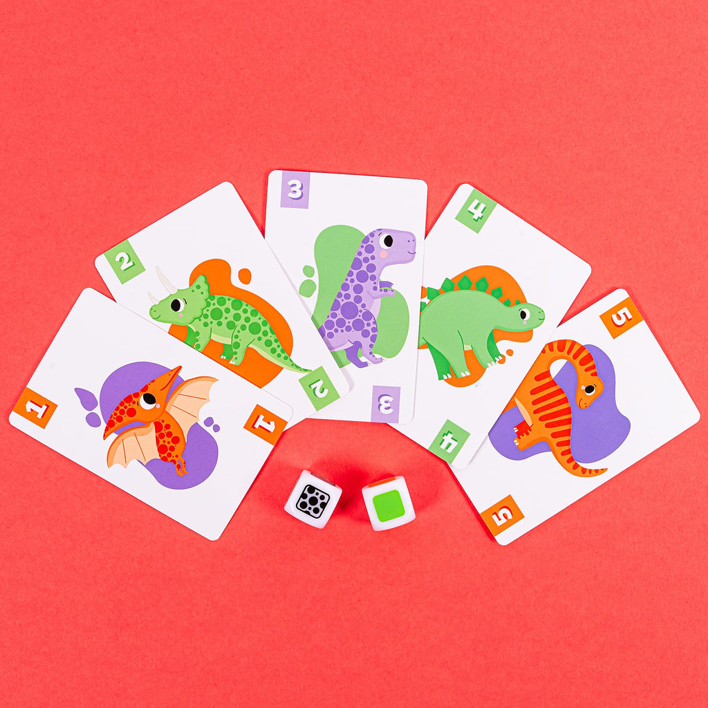 Professor Puzzle: Little Dinosaurs - Roll Dice & Match Dinos