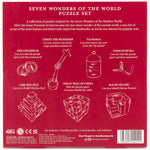 Seven Wonders Puzzle Set - 7 Take-Apart Landmark Puzzles