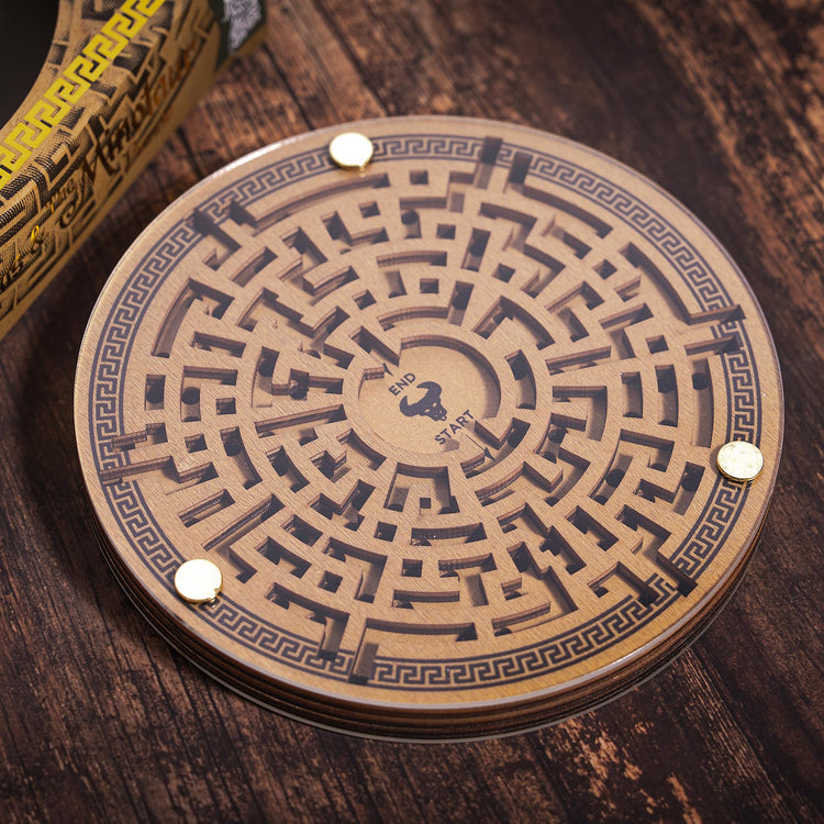 Theseus & The Minotaur Puzzle - Guide Ball Through Maze