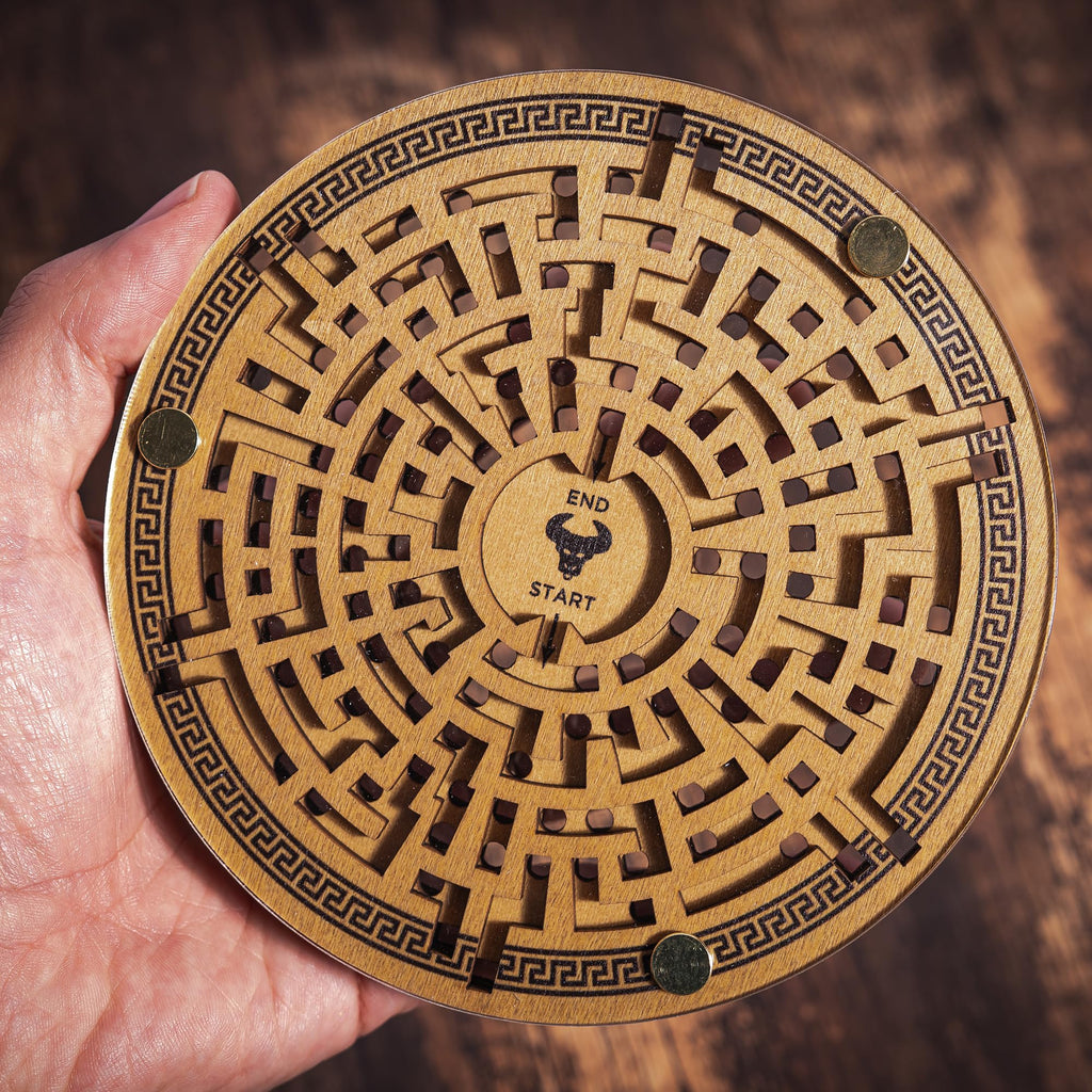 Theseus & The Minotaur Puzzle - Guide Ball Through Maze