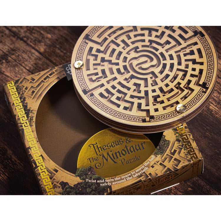 Theseus & The Minotaur Puzzle - Guide Ball Through Maze