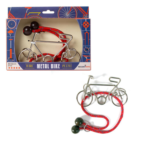 Constantin Metal Bike - Remove the Padlock Wire Puzzle Game