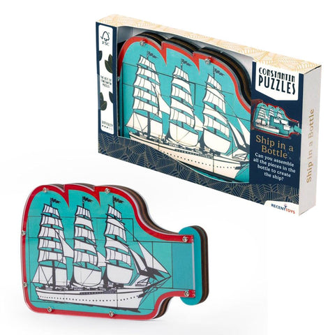 Constantin Ship in a Bottle - Assemble the Ship Inside Puzzle