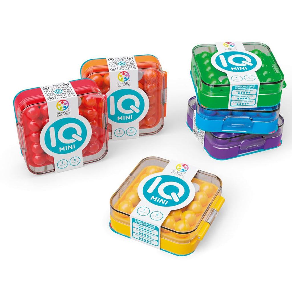 SmartGames IQ Mini - Pocket Puzzle with Custom Challenges