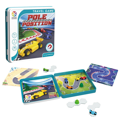SmartGames Pole Position - 48 Magnetic Race Car Challenges