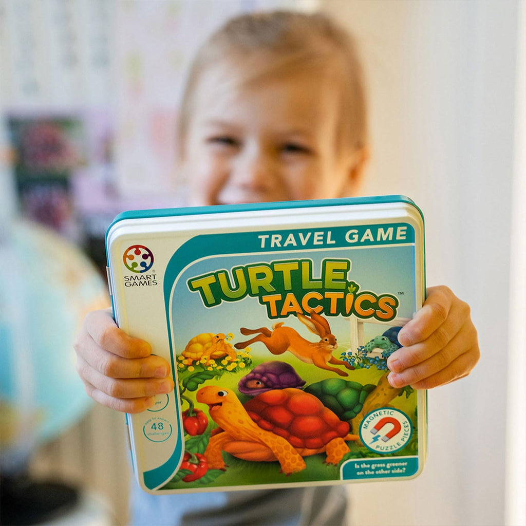 SmartGames Turtle Tactics - 48 Magnetic Travel Puzzles