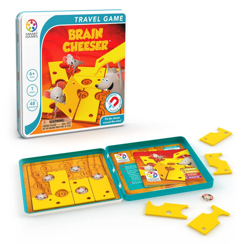 SmartGames Brain Cheeser - 48 Magnetic Logic Challenges