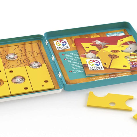 SmartGames Brain Cheeser - 48 Magnetic Logic Challenges