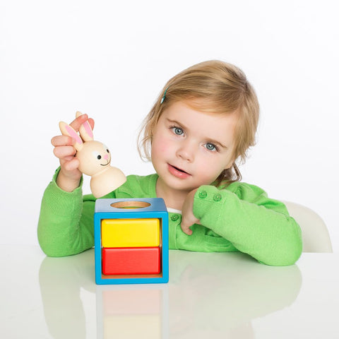 SmartGames Bunny Peek a Boo - 60 Wooden Logic Puzzles