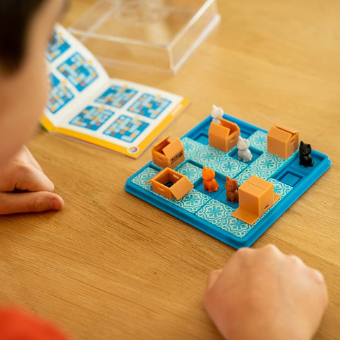Cats & Boxes Logic Puzzle Game with 60 Challenges