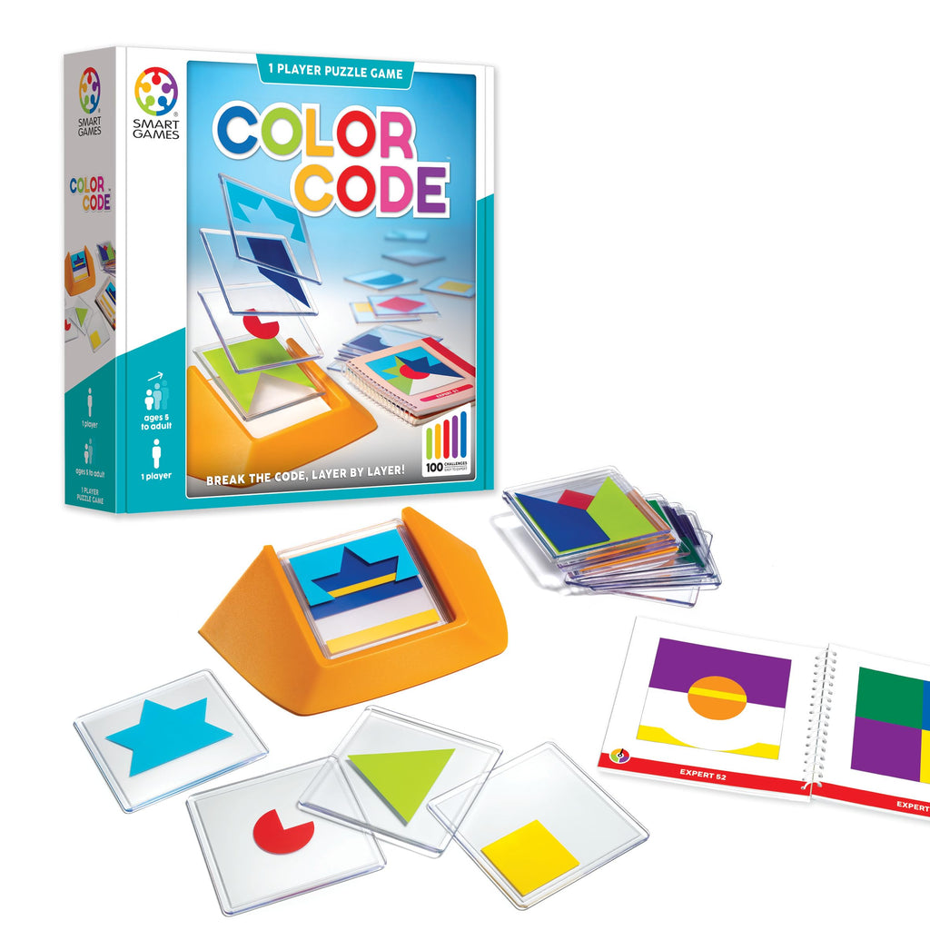 SmartGames Color Code - 100 Transparent Layering Challenges