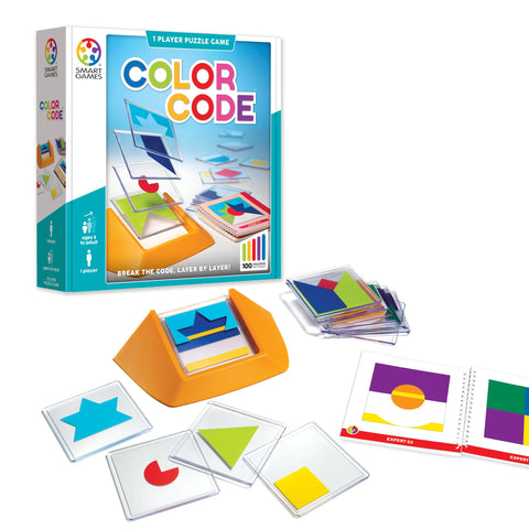 SmartGames Color Code - 100 Transparent Layering Challenges