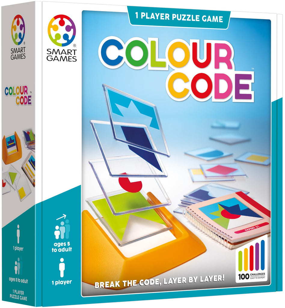 SmartGames Color Code - 100 Transparent Layering Challenges