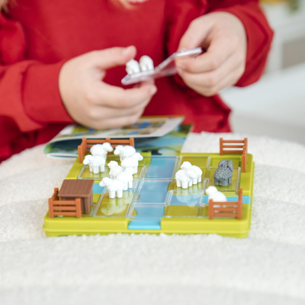 SmartGames Counting Sheep - Herd Sheep in 60 Logic Puzzles