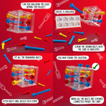 SmartGames Criss Cross Cube - Fit 13 Bolts in 80 Puzzles