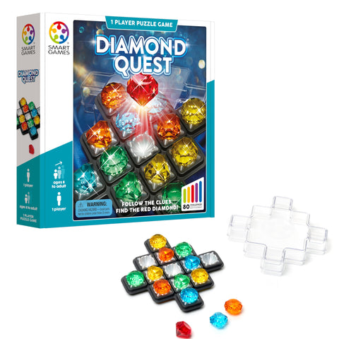 Diamond Quest - Logic Puzzle Game with 80 Challenges