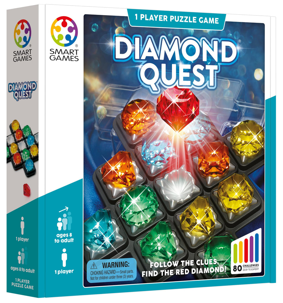 Diamond Quest - Logic Puzzle Game with 80 Challenges