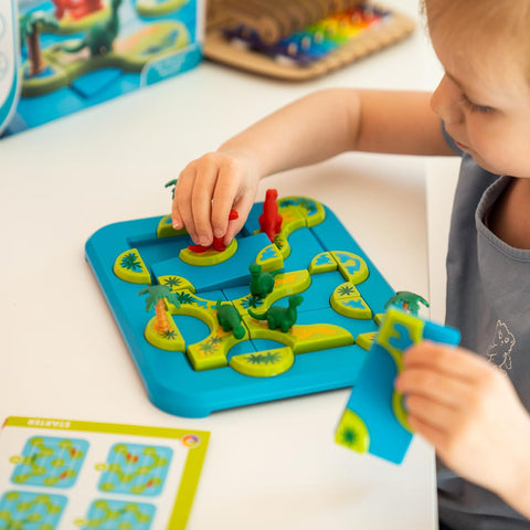 SmartGames Dinosaurs Mystic Islands - 80-Challenge Logic Game