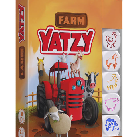 SmartGames Farm Yatzy - Classic Yahtzee Farm Dice